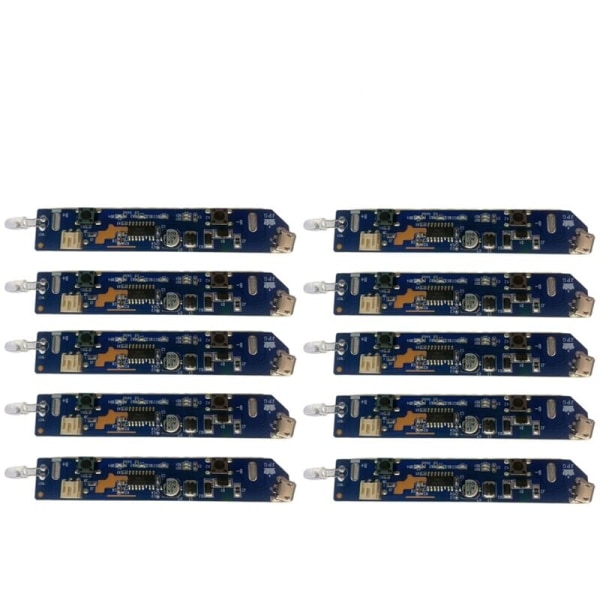 Multifunktionel bananventilator Mini USB genopladelig ventilator PCBA Mini ventilator kredsløb tre hastigheder med lys bundkort, B