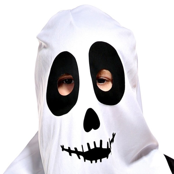 XL Kids Scary White Ghost Robe Halloween