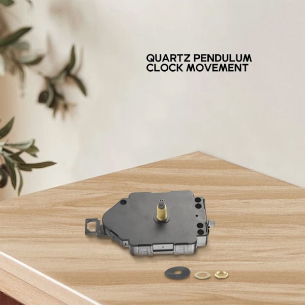 Kvarts Pendul Urværk Mekanisme DIY Kit med 3 Par Forskellige Visere til Vægur Reparation Dele Udskiftning
