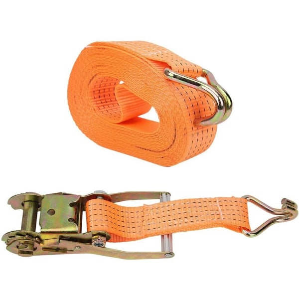 Spændestropper, Spændebånd 5 x 100 cm, J-Krog Surrings Spændestropper til Lastbiler, Biler, Motorcykler, Cykler