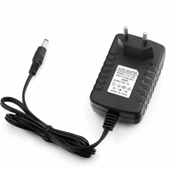 12V 2A nätadapter för LED-list med EU-standard