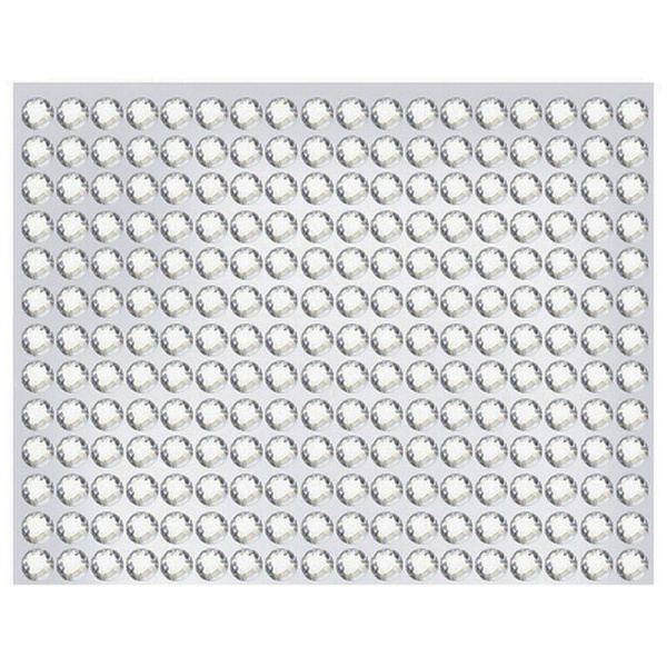 504 st 6 mm DIY Bling Kristall Strass Självhäftande Dekaler