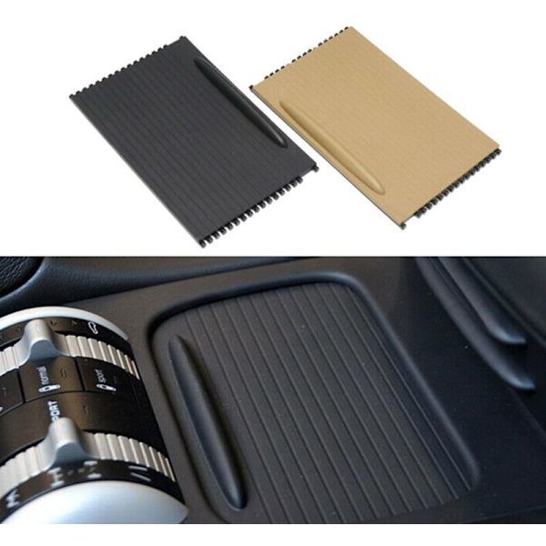 Rullgardinsöverdrag för bilkonsolens mugghållare - 2003-2010 Beige