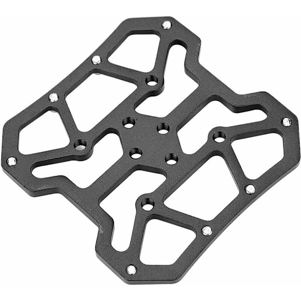 Klicka för att öppna den förstorade vyn 1 par Universal Aluminiumlegering Klickpedalplattformsadaptrar för SPD (Svart)