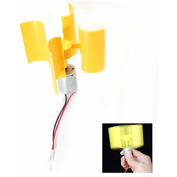 Vindkraftgenerator - DIY Vindturbin Generator Hastighetsgenerator Kit
