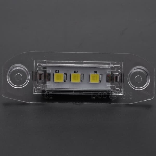 2 stk. LED-nummerpladelys til S80 Xc90 S40 Xc60 S60 C70 V50 Xc70