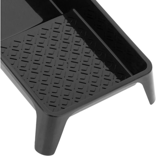 Plastmalingspann 30 x 15 x 4,2 cm svart