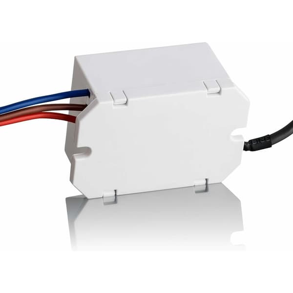 Mini indendørs bevægelsessensor, forsænket, loftsmontering, programmerbar, infrarød sensor, rækkevidde 6m/360°, tilpasset LED -