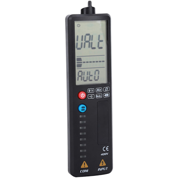 Portabel Superliten Mini Intelligent Digital Multimeter Spänningsdetektor LCD Beröringsfri Pennkontinuitetstestare