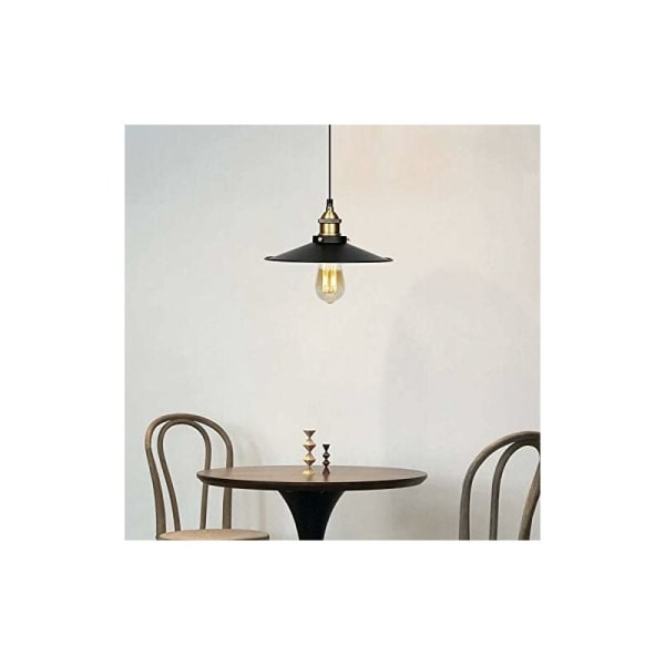 Elegant Retro Edison Lysekrone Industrielle Pendellampe Loftlampe Retro Indendørs Lysekrone til Dekoration E27 Metal Loftlampe - (Uden Pære