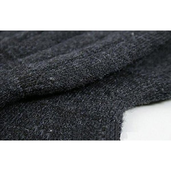 Unisex kashmir uld knæbøjlebeskyttere Vintervarme termiske knævarmere ærme til kvinder mænd