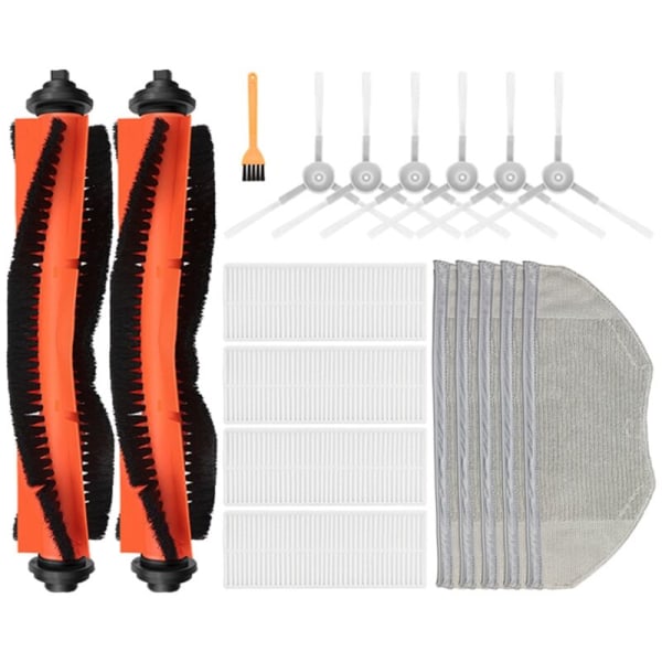 Pääsivun sivuharjasuodatin ja moppiliina G1 MJSTG1 SKV4136GL Mi Robot -imurille - Essential Mop -imuri