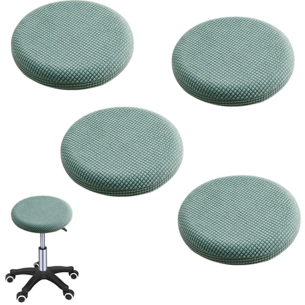 Runda Barpallskydd, 4-pack Elastiska Runda Barpallskydd Barstolskydd Barpallssäteskydd för 32-40cm Stol