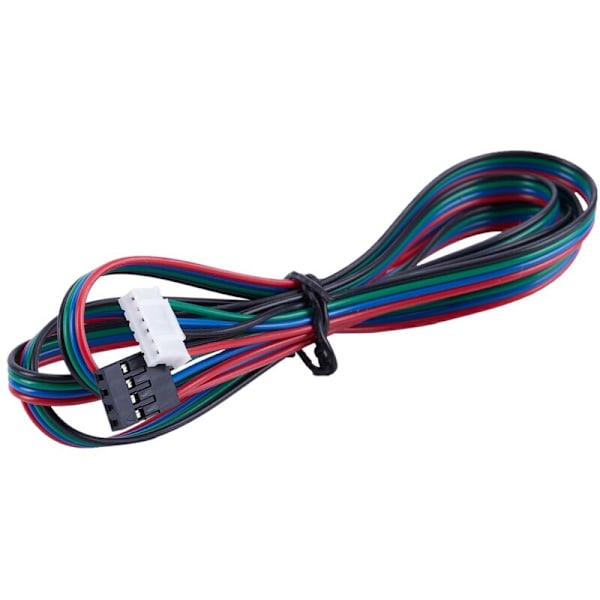 2X Forlænget Nema 17 Trinmotor Kabel 1M Lang 4 6 Pins 3D Printer