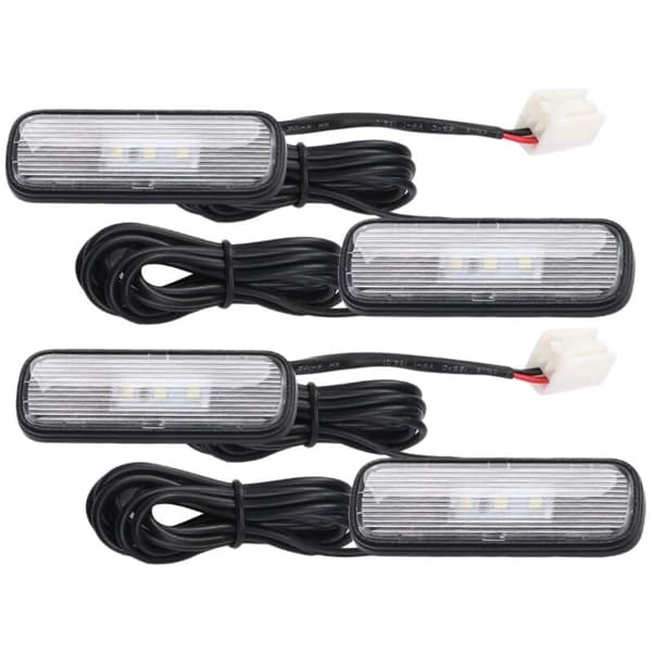 4 stk LED-interiørlys for 10. generasjon 2016-2020, blå