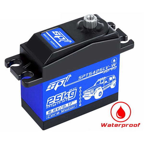 5425LV-W 25KG Suuri Vääntömomentti Digitaalinen RC Servo-Osat Ohjausvaihde 90 Astetta