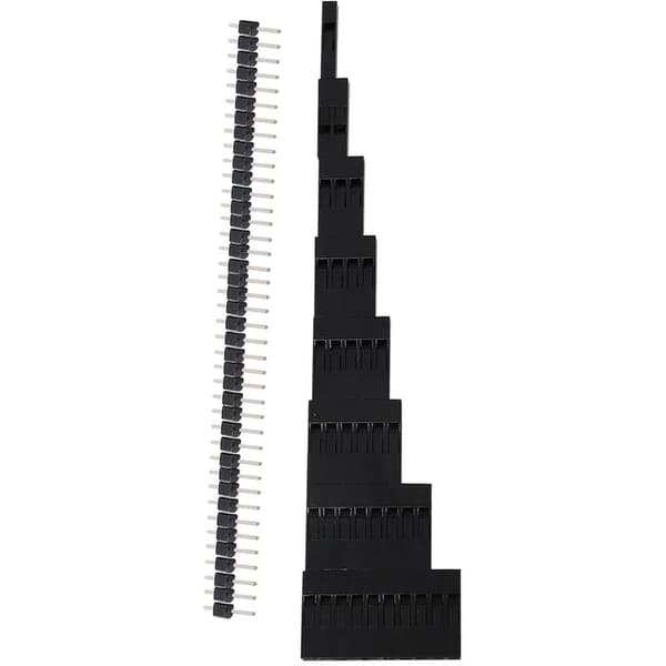 1450 stk 2,54 mm crimp-kontaktsett PCB-pinheadersett for