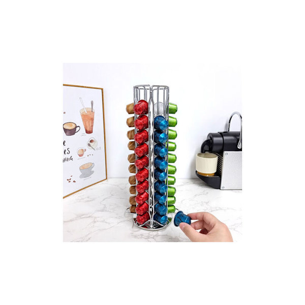 Kaffe Kapselhållare (60 x Kapslar)