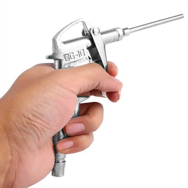 Luftblåsare Luftpistol med Munstycke Lång Legering Uppblåsningspistol för DG-10 Kompressor