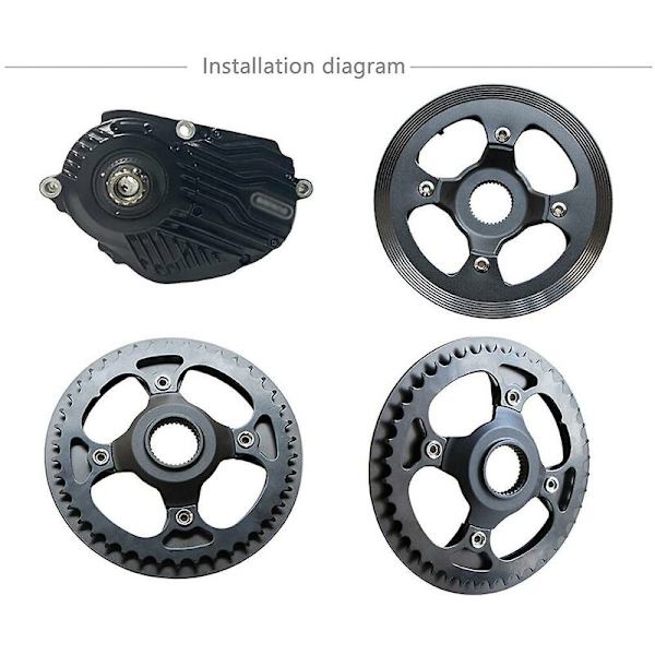 Xim Ottekantet Central Motor Tandskive M500/g520/m600/g521/m510/g22/m620 Kæde Plade