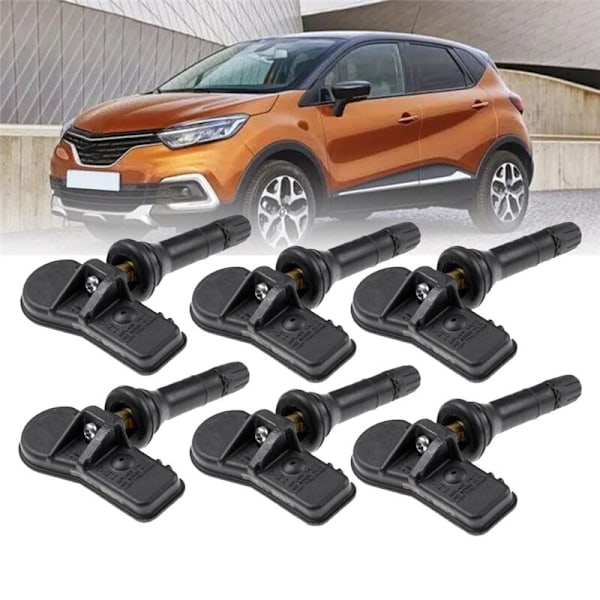 1 st 40700-9322R 433MHZ TPMS Däcktrycksövervakningssensor för Opel 2005-2020 40700-1628R