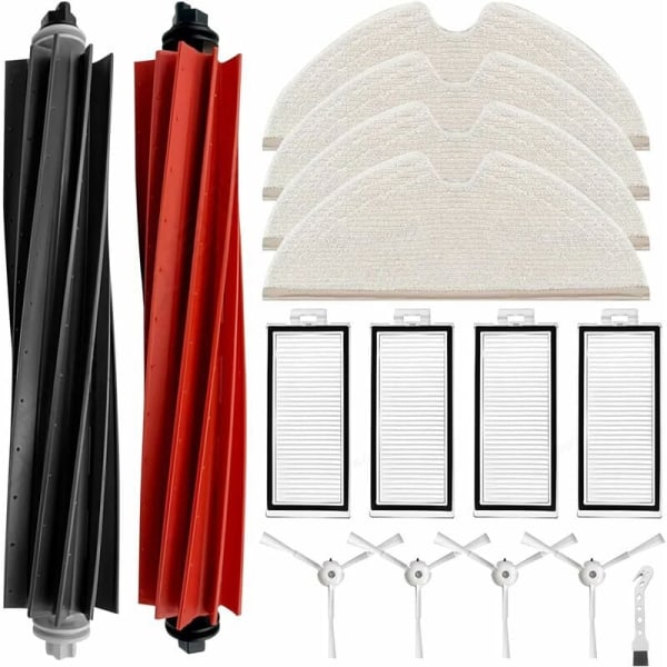Roborock Q8 Max/Q8 Max+/Q5 Pro Robotdammsugare Tillbehör Kit - Reservdelar för Roborock Q8 Max/Q8 Max+/Q5 Pro Robotdammsugare - Re