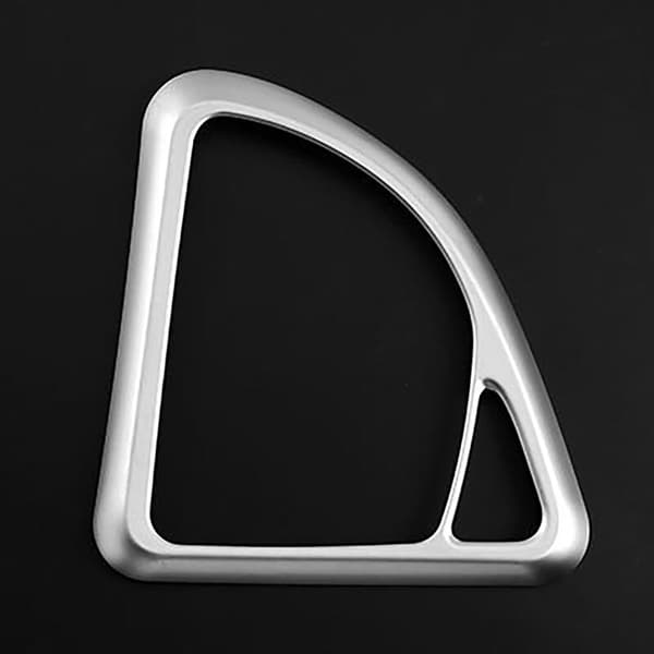Krom Center Control Gear Shift Lever Frame Cover Interiör Trim för 1 Serie E81 E82 E87 2007-2011