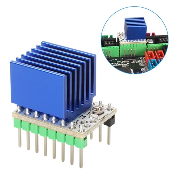 3D Printer Tilbehør TMC2208 V2.0 Trinmotor Driver Lydløs 256 Underdeling Topstrøm 2A