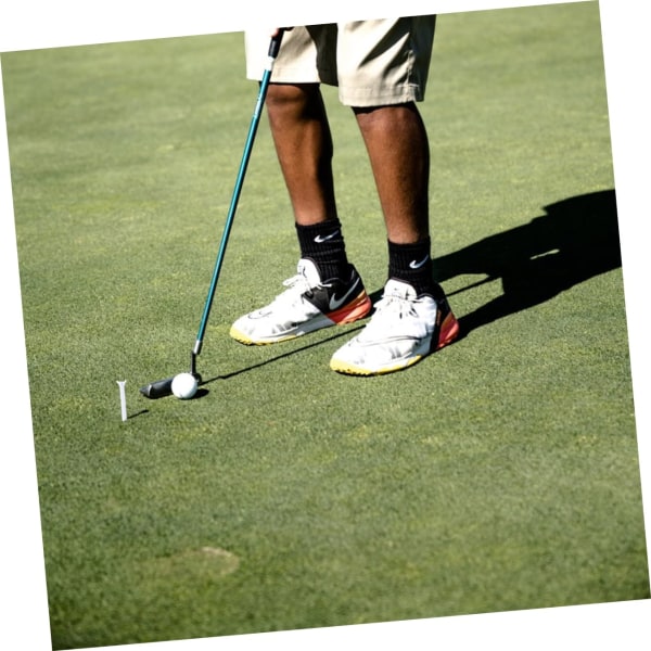 50 delar Bolthållare Ball Stud Golf Tees Golftillbehör Golftillbehör White Ladder Golftricks