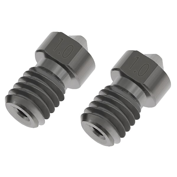 3D-skrivartillbehör V6 slipande ståldysa 1,75/1,0 mm 4-pack