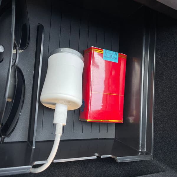 For Model 3 2024 Bil Midtkonsoll Organizer Tilbehør Oppbevaringsboks Skuff - med Smooth Slide Technology