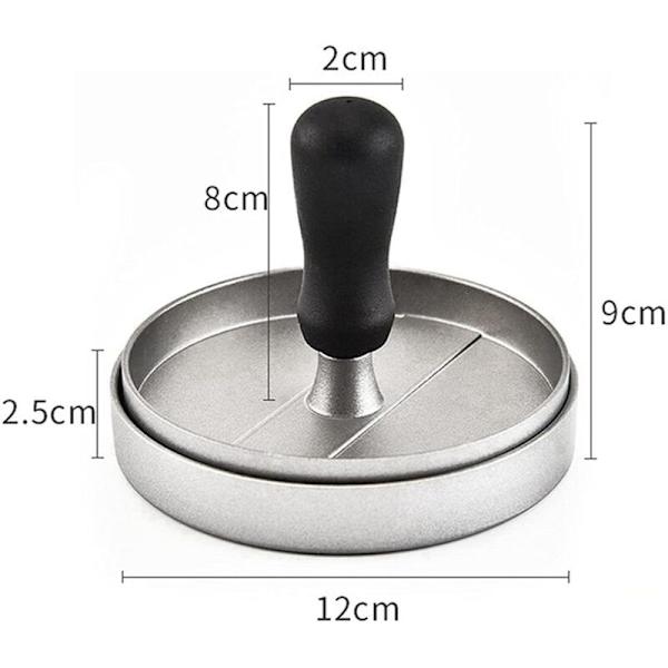 Non-Stick Hamburger Presse Hamburger Patty Maker til Hamburger Oksekød