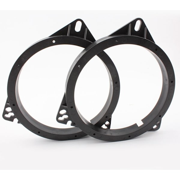 2 stk 6,5 tommers bilpakning solid høyttaler skiveadapter brakett passer for