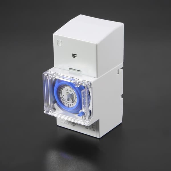 Sul181H Mekanisk Timer 24 Timers Elektrisk Afbryder Relæ Programmerbar Timer 24 Timers Din Skinne Timer Afbryder