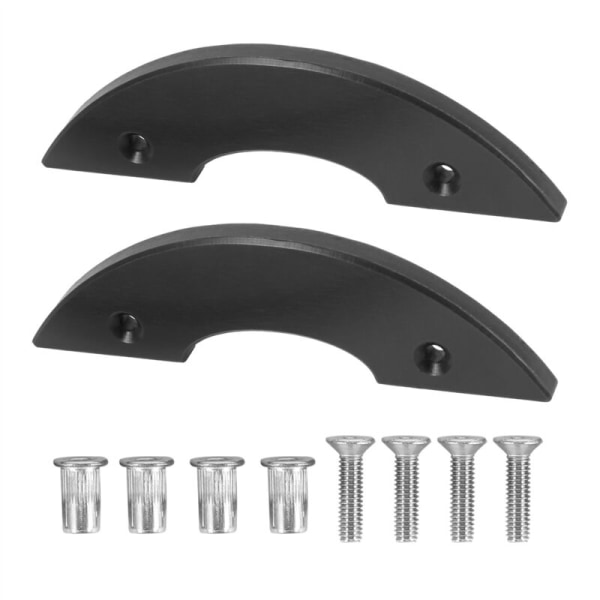 2 stk Skateboard Pointer Skateboard Deck Guards Head Protector Universal Board Longboard Protection Board