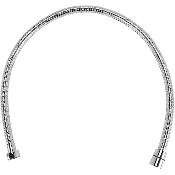 100 cm rustfrit stålslange til bruser