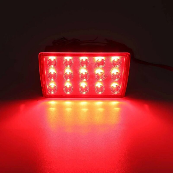 LED-takavalo puskuri jarruvalo sumuvalo heijastin XV / 84913-FG420 punainen