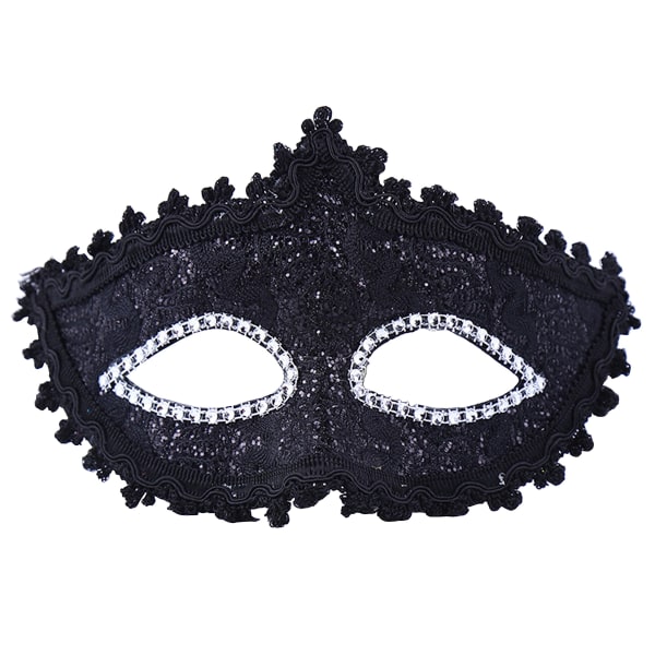 4 stk Damemaskermasker Halloween kostumer Blonde øjenmasker Venedig Carnival Damepigemasker