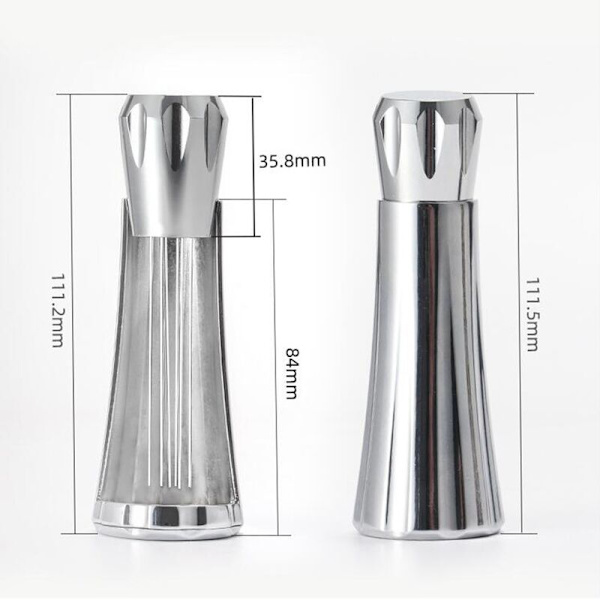 Kaffestirrer, WDT-verktøy Espresso-omrøring Dispenserverktøy Kaffe Pulver Håndtamper Dispenser Sølv