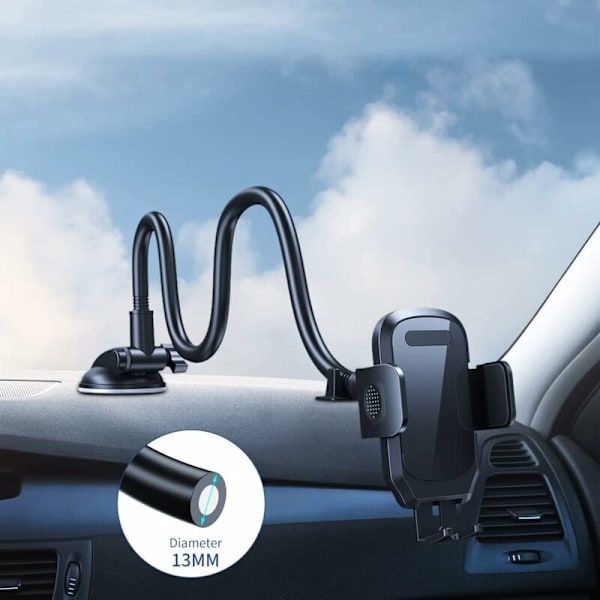 Auton puhelinteline Imucuppi Puhelinteline Auton kojelautaan Tuulilasi Ilma-aukko Handsfree Universaali Puhelinteline