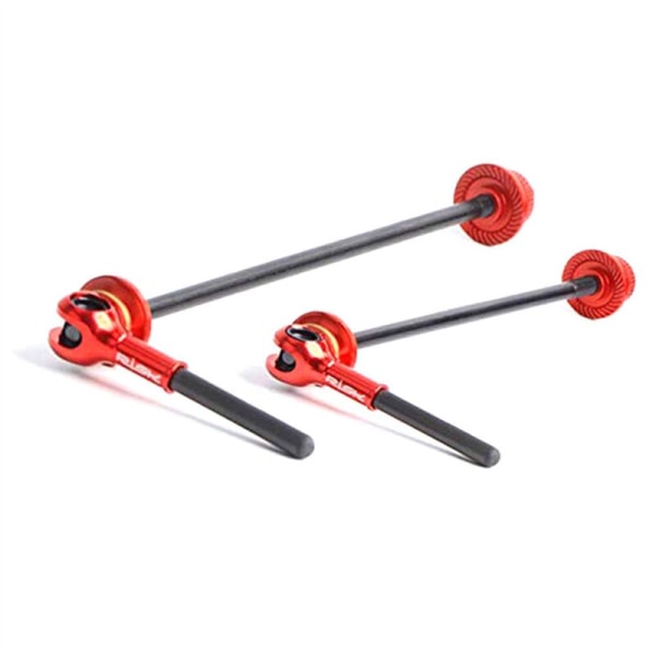 Titanium Legering Udgivelsesstamme til Mountainbike Fiber Udgivelsesstamme (Rød)
