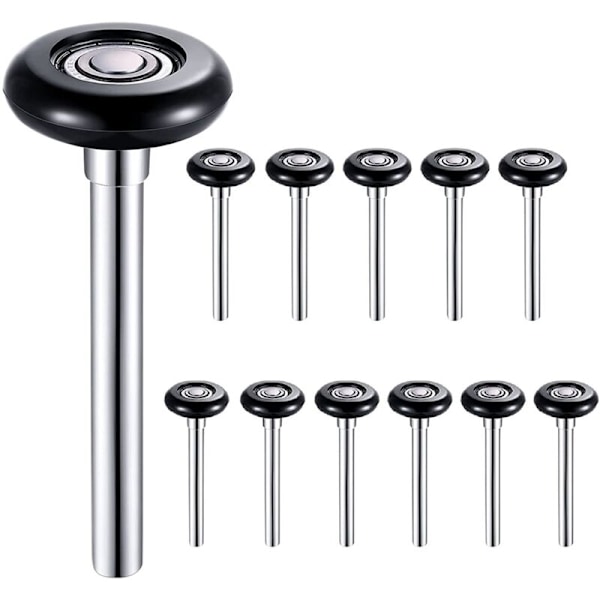 12 stk. nylon garageport ruller 2 tommer stille garage ruller bulk 6200Z udskiftning garageport rulle
