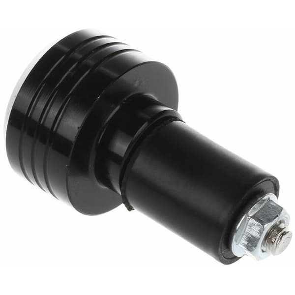 1 par 7/8 tommer aluminium styrgreb endepropper propper vægte skyder sort