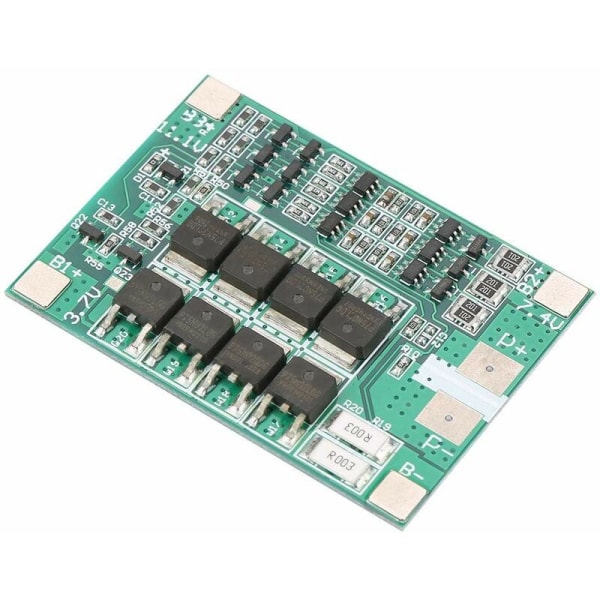 Battery Protection Board, 3S 12V 40A PCB BMS Lithium Battery Protection Board med balanceopladning Kortslutningsbeskyttelseskort