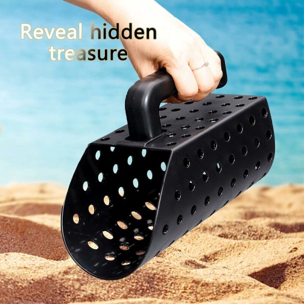 Metaldetektor Strandskovl og Sand Scoop Detecting Tool Ultra Letvægts 304 Rustfrit Stål Metaldetektor til Metaldetektering