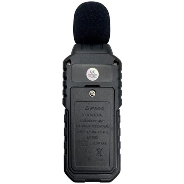 Digital Lydniveau Måler 30-130DB DB Decibel Detektor Audio Tester Diagnostisk Værktøj