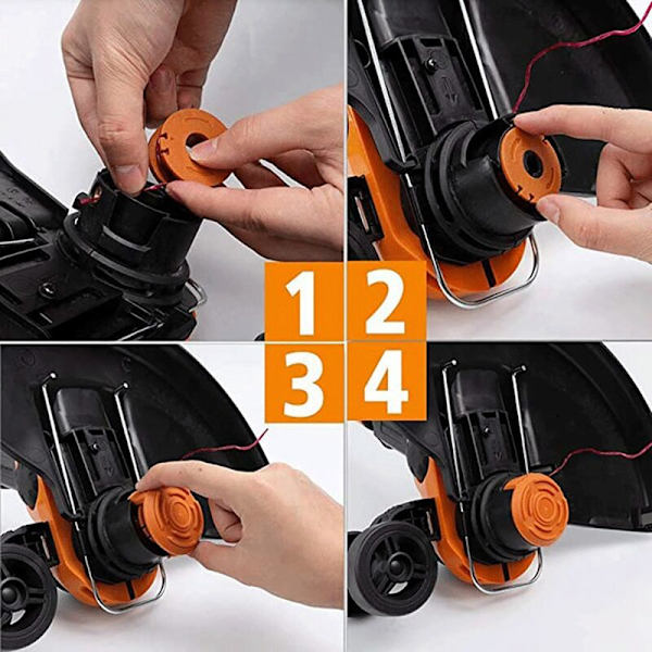 50006531 Spool Cap Covers for WA6531 GT String Trimmer Replacement Parts (3 kpl)
