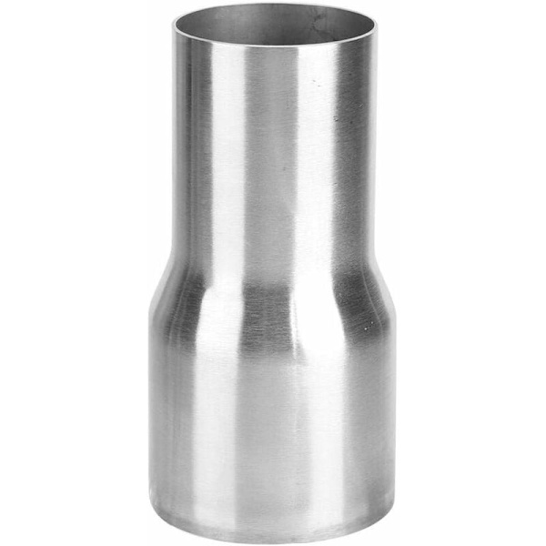 Avgasrör Adapter, Universell Avgasrör i Rostfritt Stål Anslutningsrör Adapter Reducer Modifierad Del, Anslutningsrör Adapter Modifierad Del