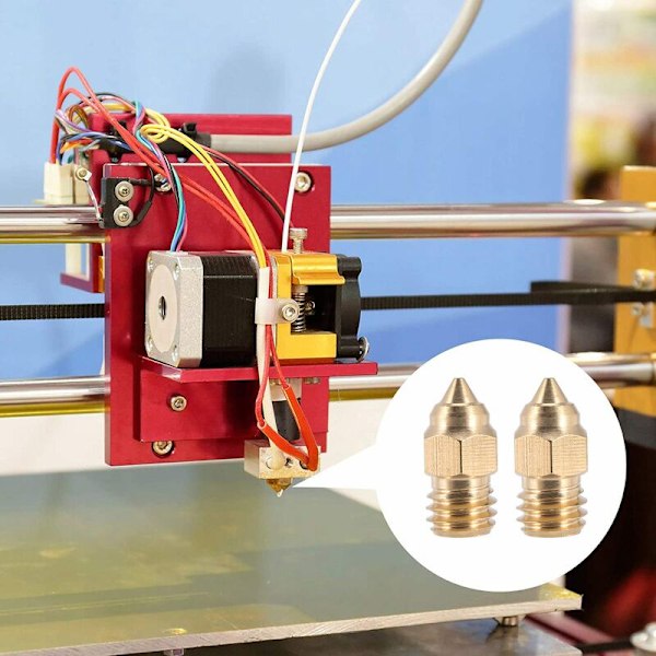 10 st CR-6 SE-serie 0,4 mm Munstycke Hotend Munstycken för CREALITY CR-10 V2 CR-6 SE Ender-3 Ender-5-serie 3D-skrivardelar