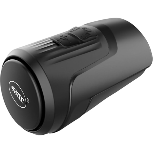 Sähköpyörän kello, kova elektroninen pyörän äänitorvi, 4 äänimoodia, USB-ladattava akku, vedenpitävä summeri（musta keltainen）